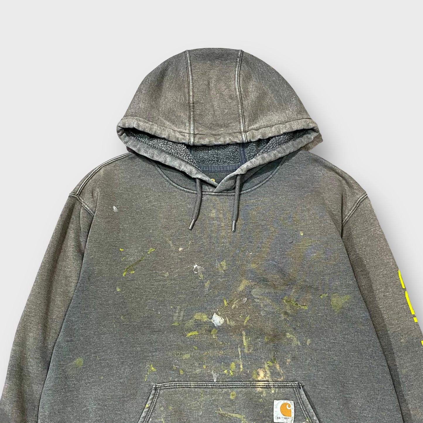 90-00's "Carhartt" Paint hoodie