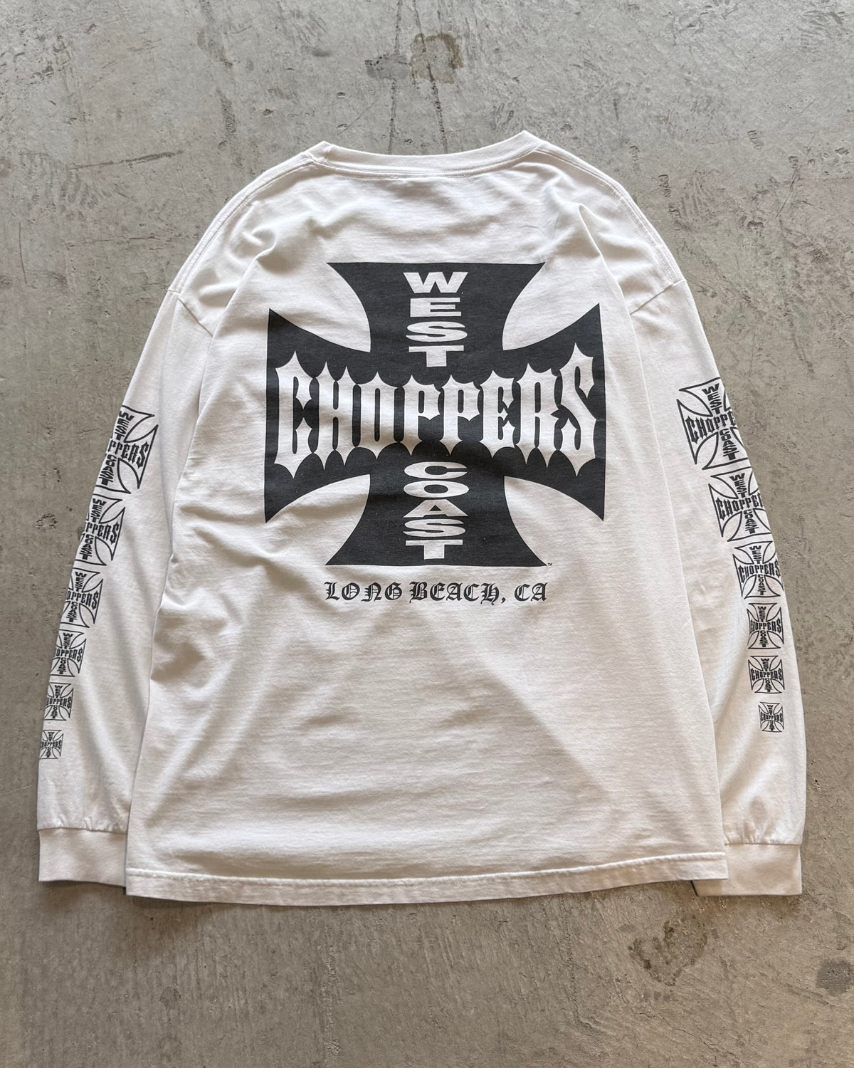 90-00’s “WEST COAST CHOPPERS”
l/s t-shirt X-LARGE