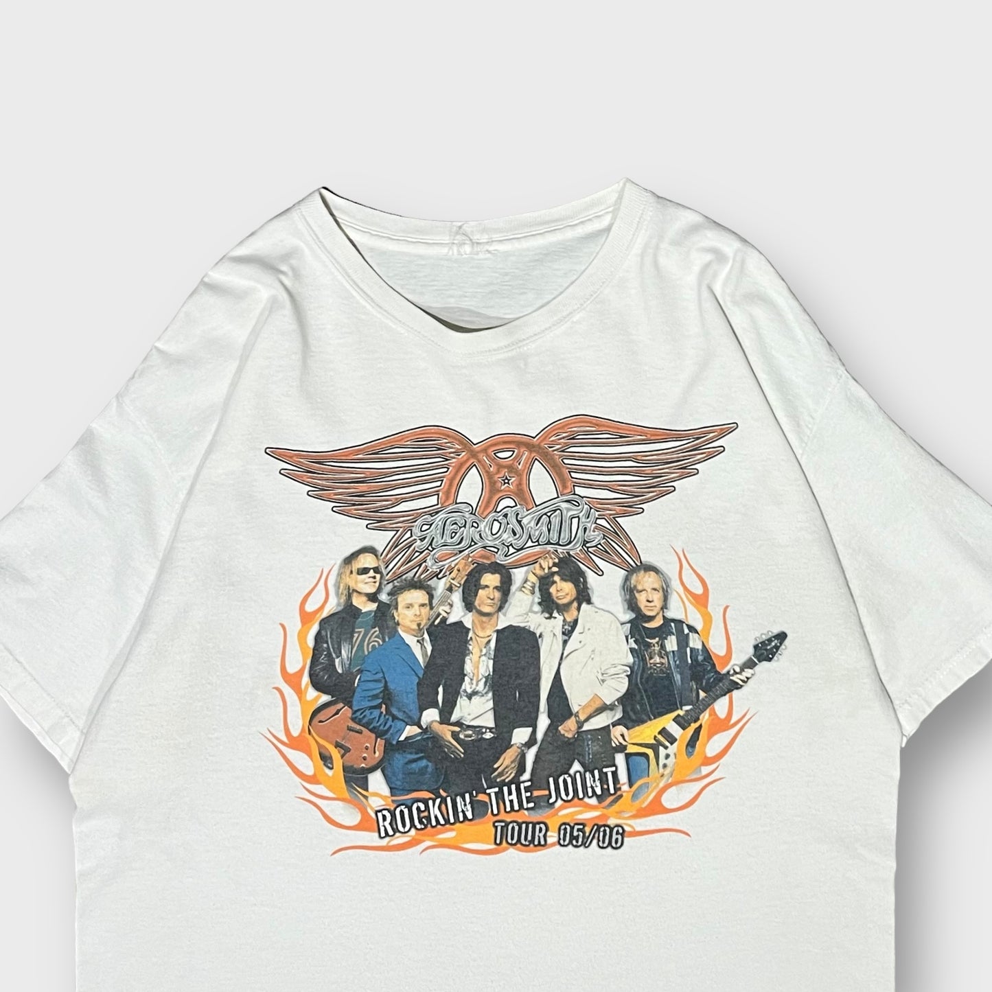 2005 AEROSMITH
“ROCKIN’THE JOINT” 05/06
tour t-shirt