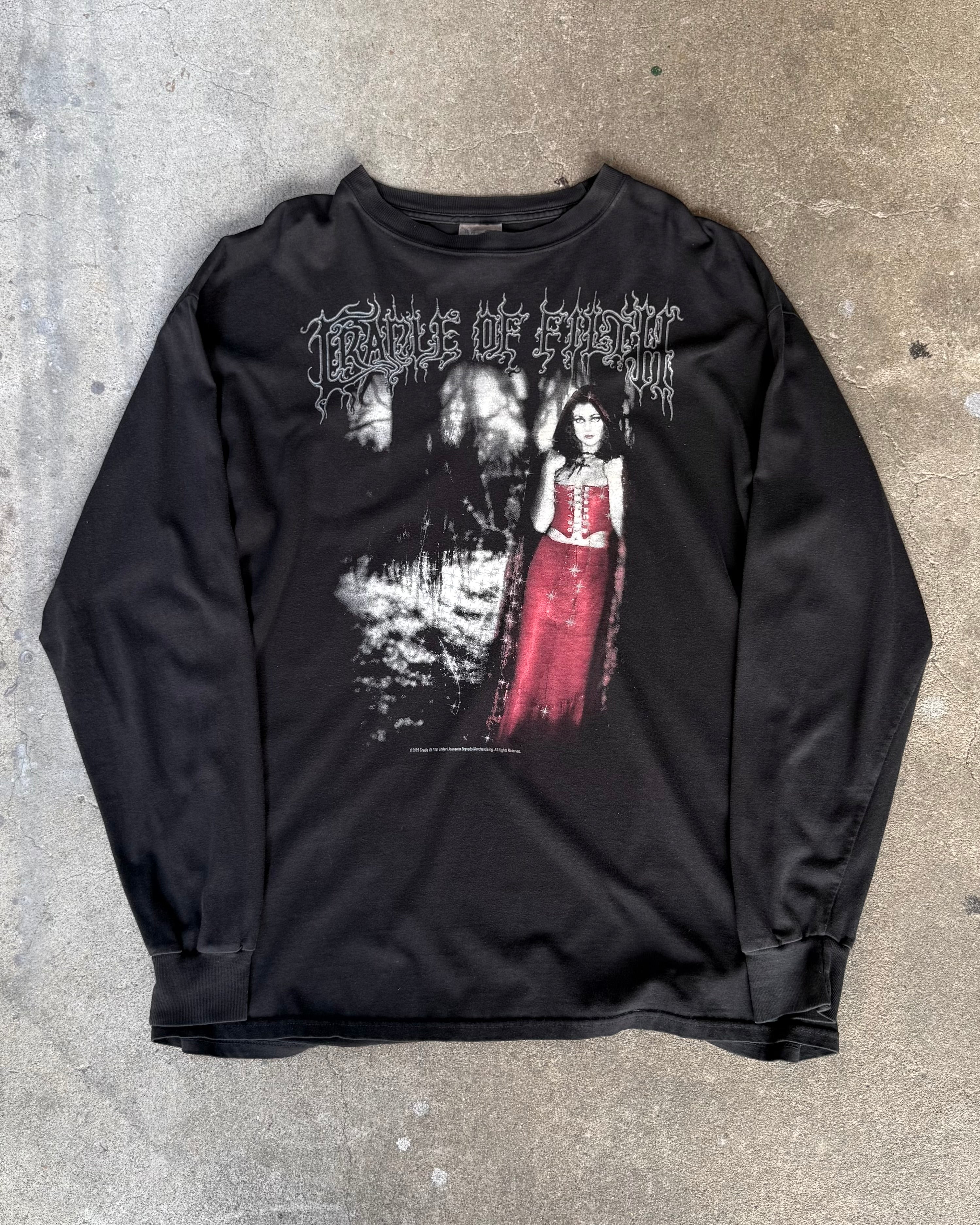 00’s “Cradle Of Filth” band l/s t-shirt X-large