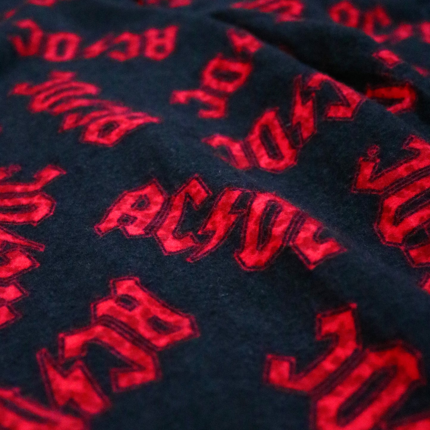 "AC/DC" Pattern pajama patnts