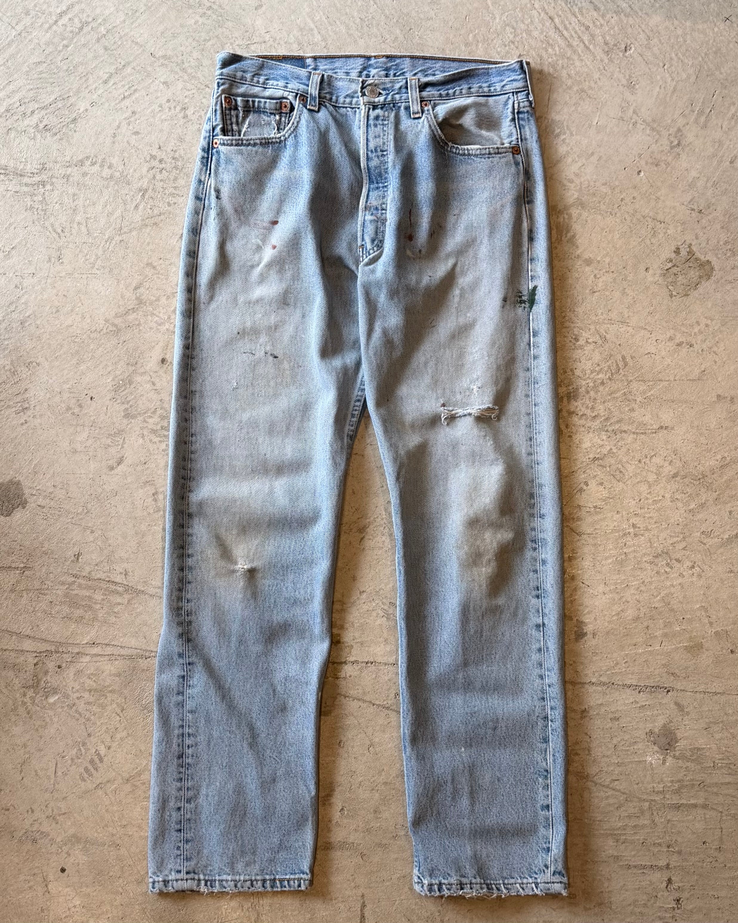 00’s Levi’s “501” damage denim pants