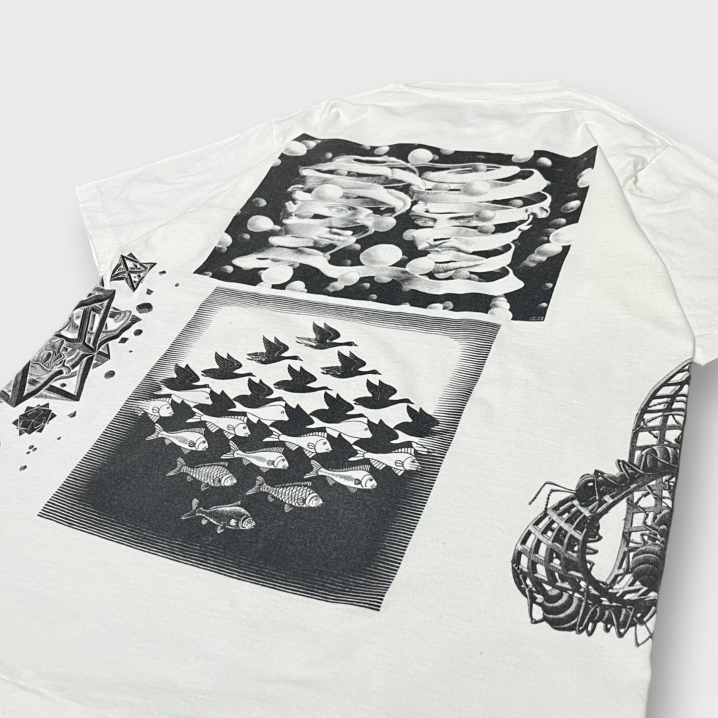 90’s “M.C. ESCHER” multi art t-shirt