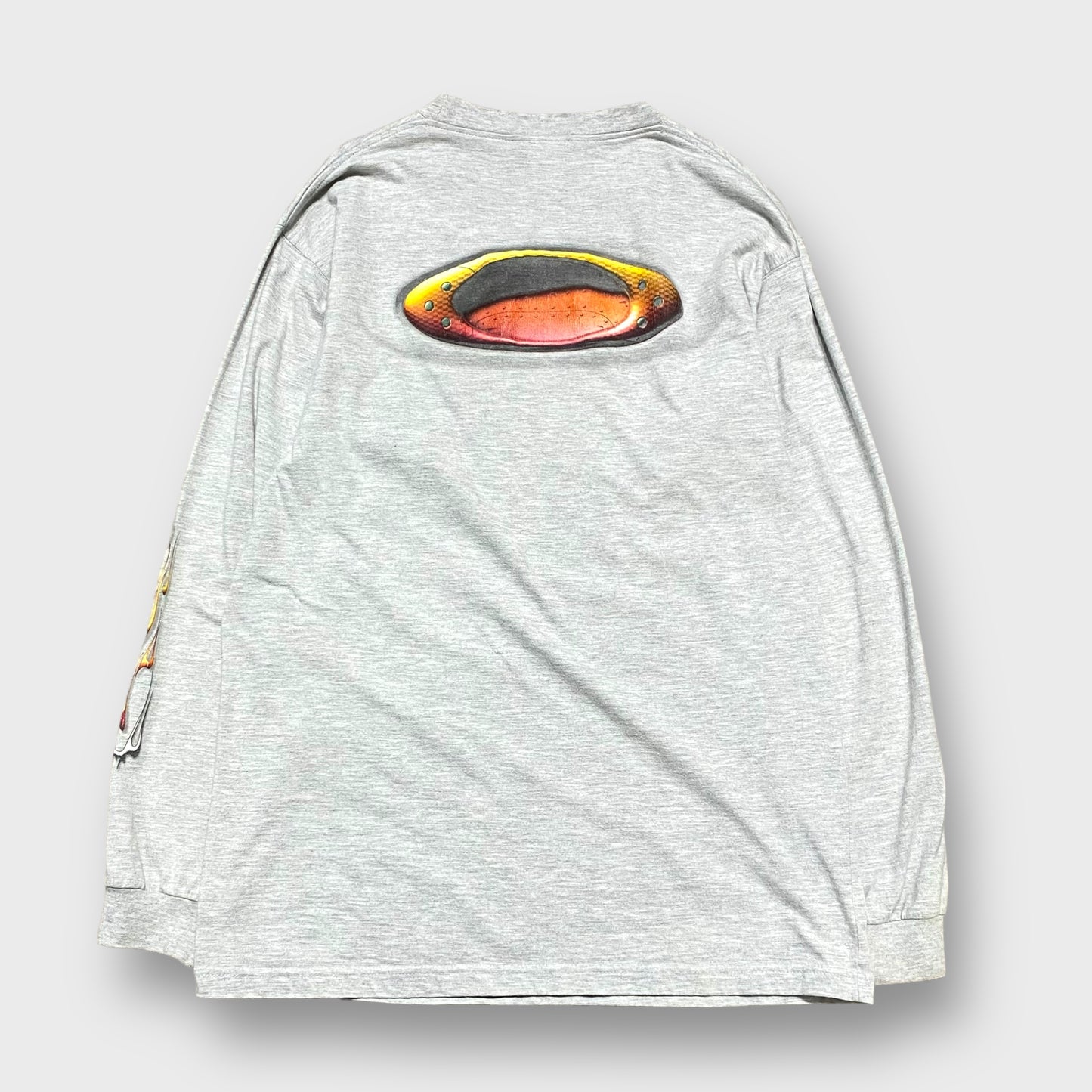 90-00's "OAKLEY" Ikon design l/s t-shirt