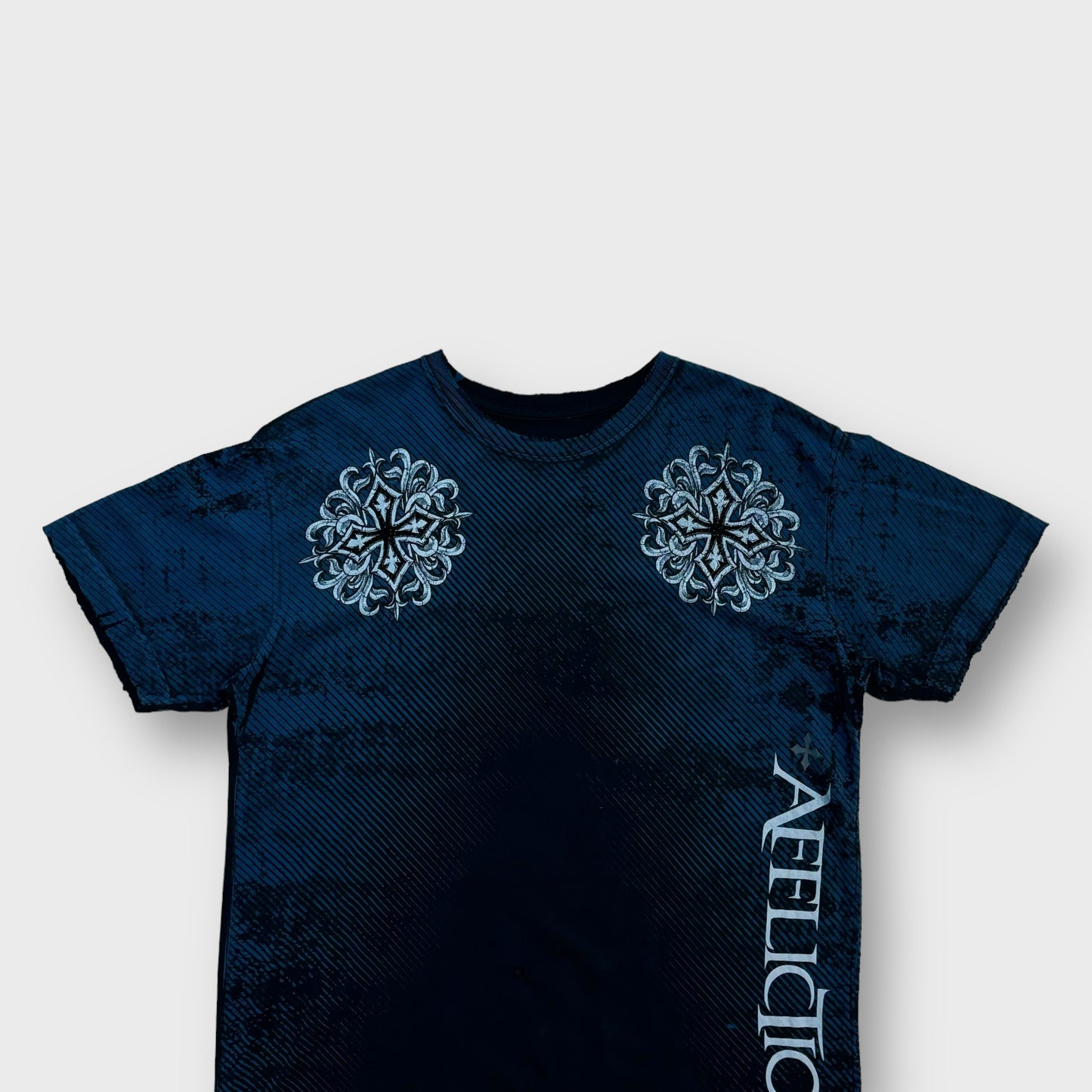 "Affliction" cross design t-shirt