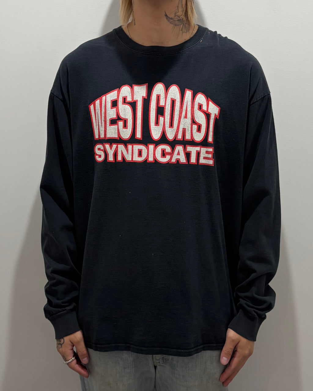 00’s 415 CLOTHING
“WEST COAST SYNDICATE” l/s t-shirt 2X-LARGE