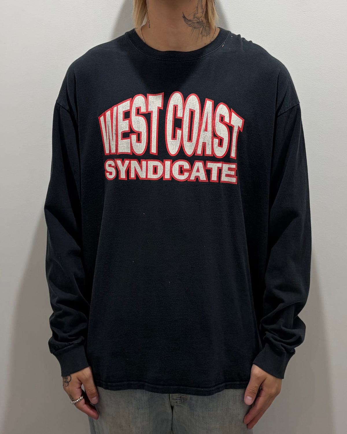 00’s 415 CLOTHING
“WEST COAST SYNDICATE” l/s t-shirt 2X-LARGE