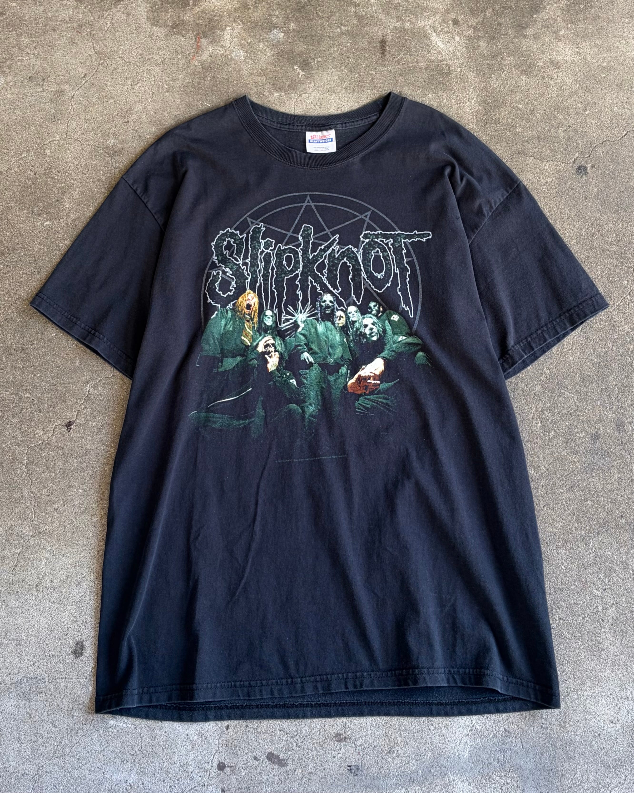 00’s “Slipknot” band t-shirt large