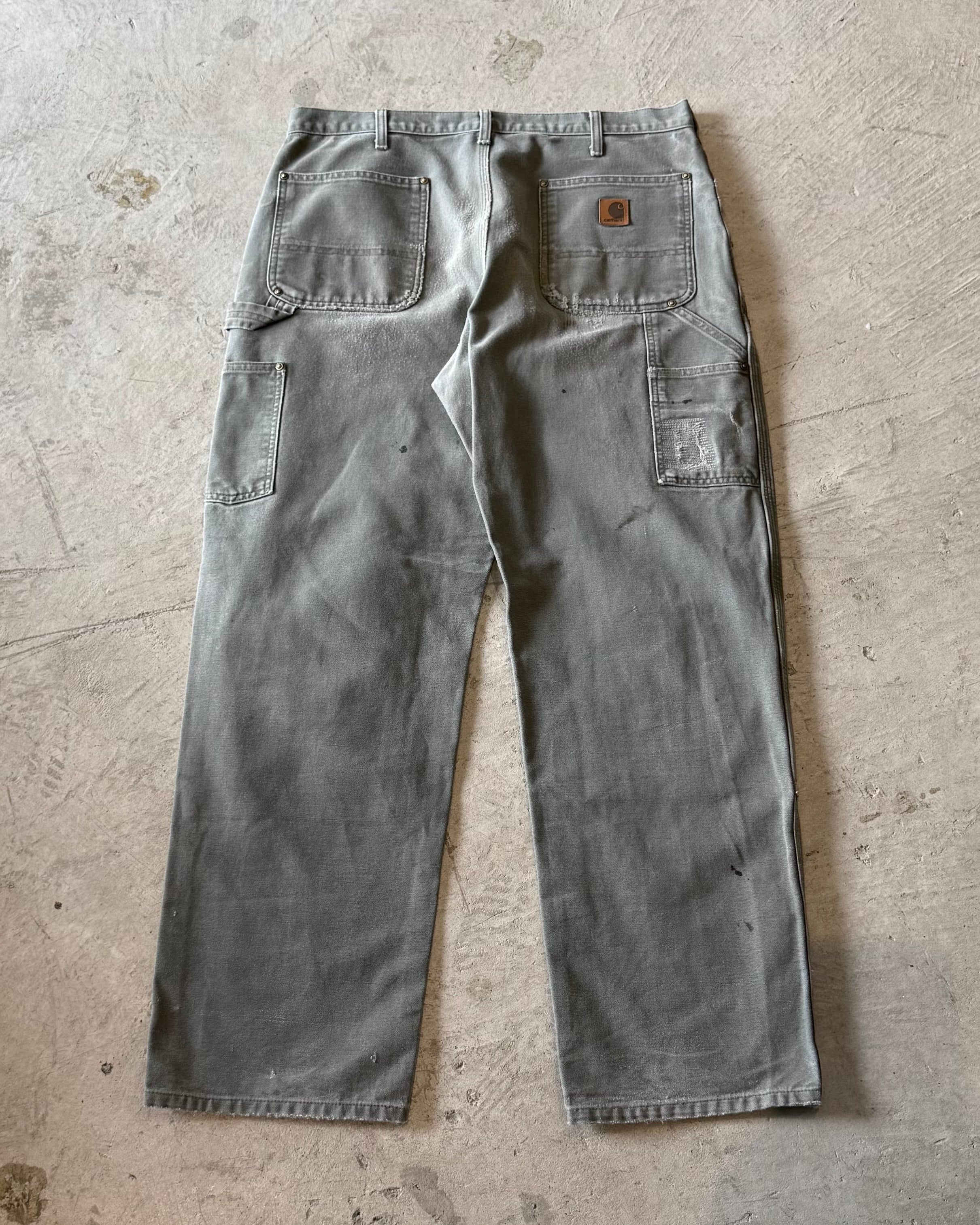 00's "Carhartt"faded double knee work wear pants 33×30
