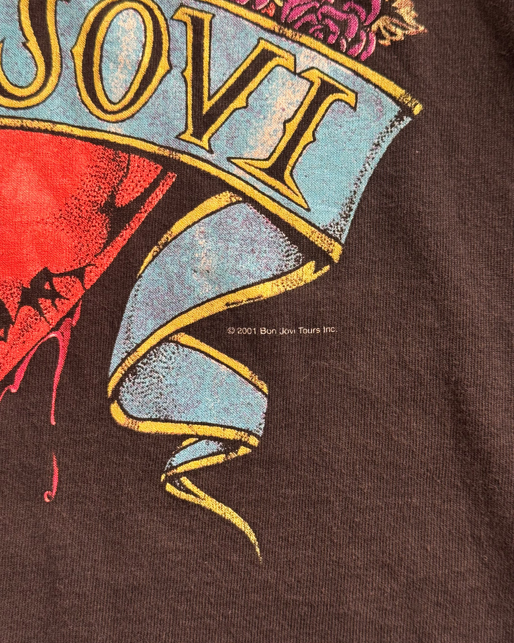 00’s Bon Jovi“One Wild Night World Tour” t-shirt X-LARGE