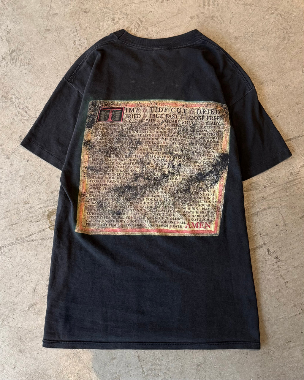 90's RUSH
"COUNTERPARTS" album t-shirt large