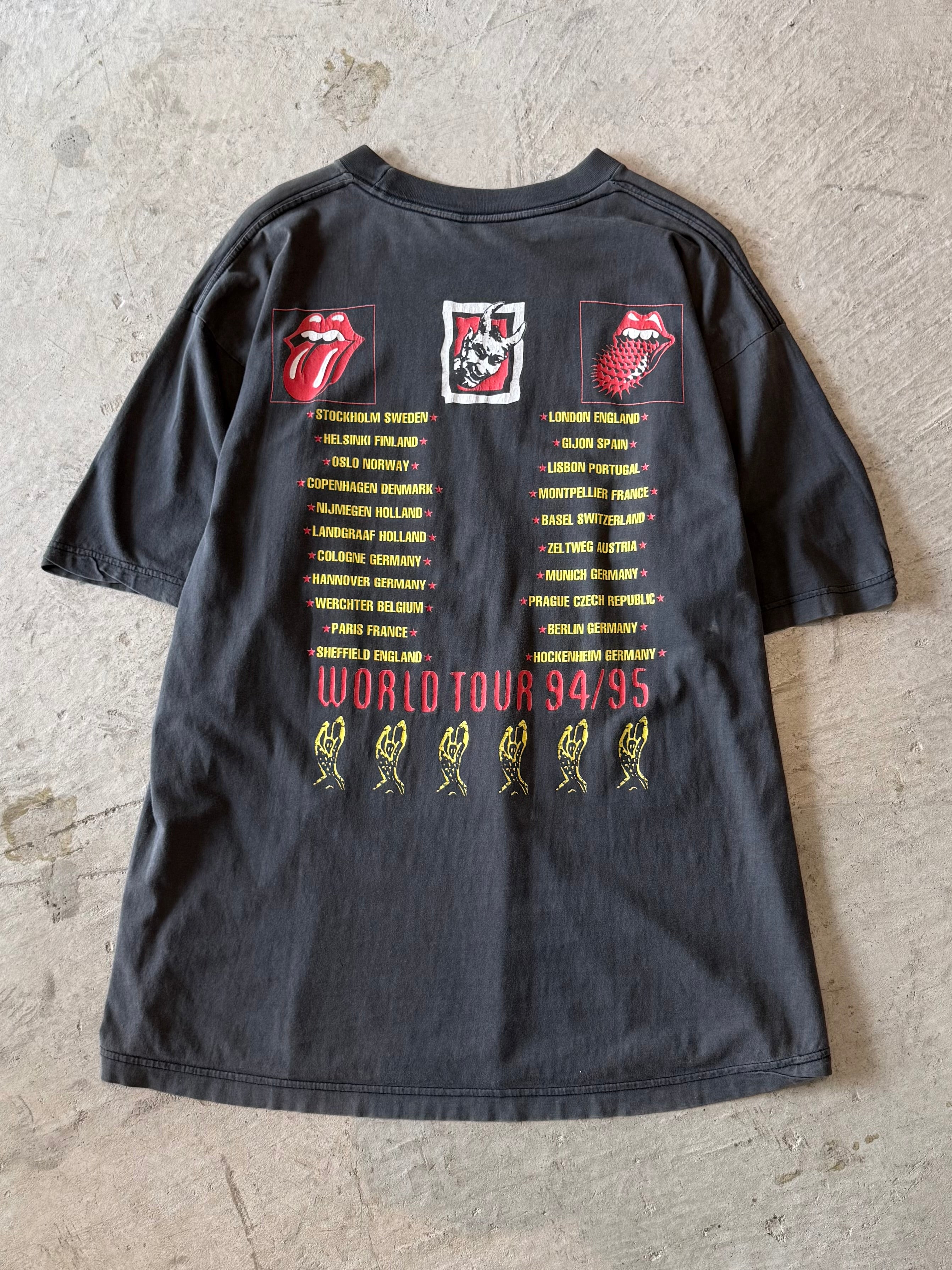 90’s The Rolling Stones
“Voodoo Lounge”tour t-shirt