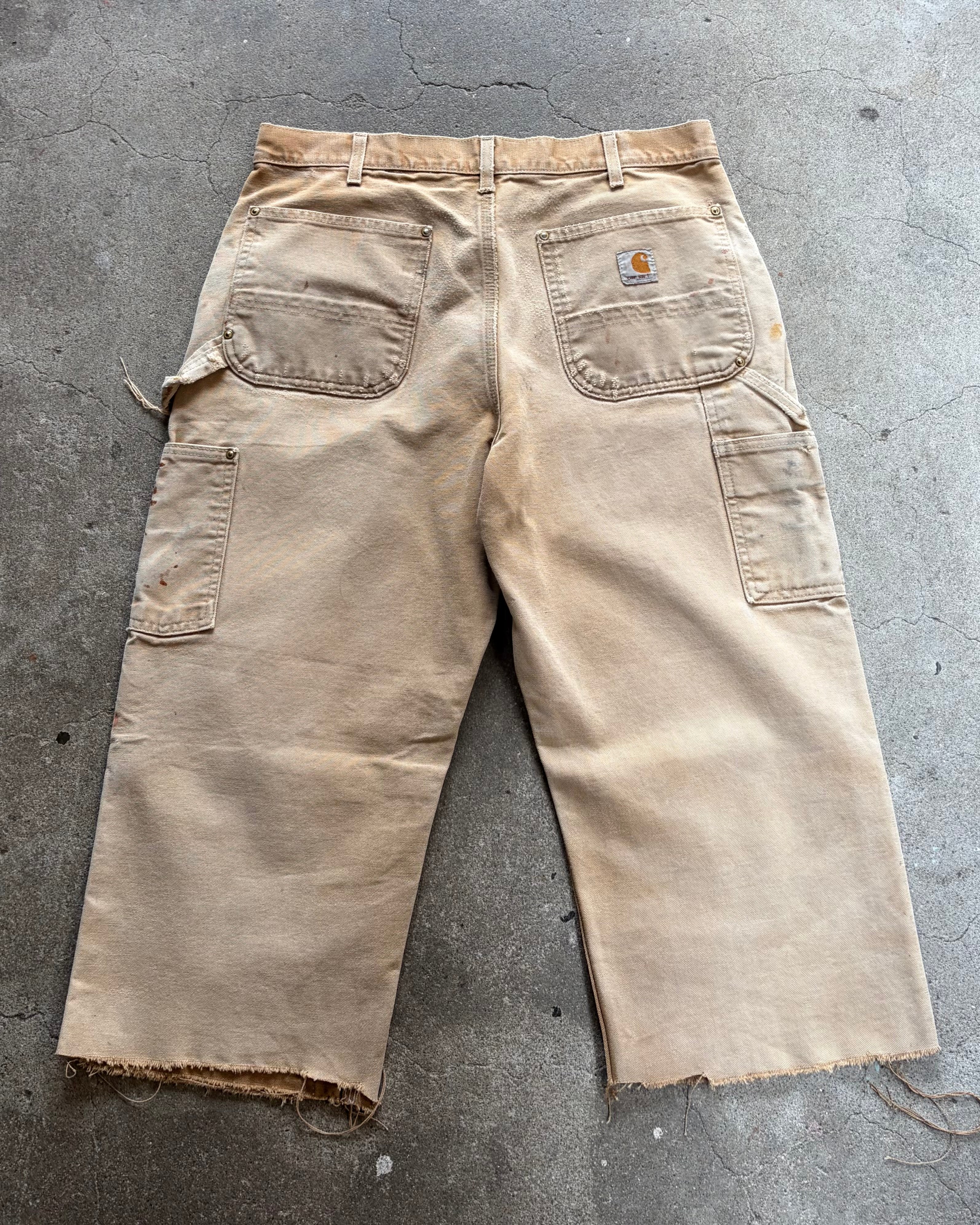 90-00’s “Carhartt” double knee cutoff short pants
