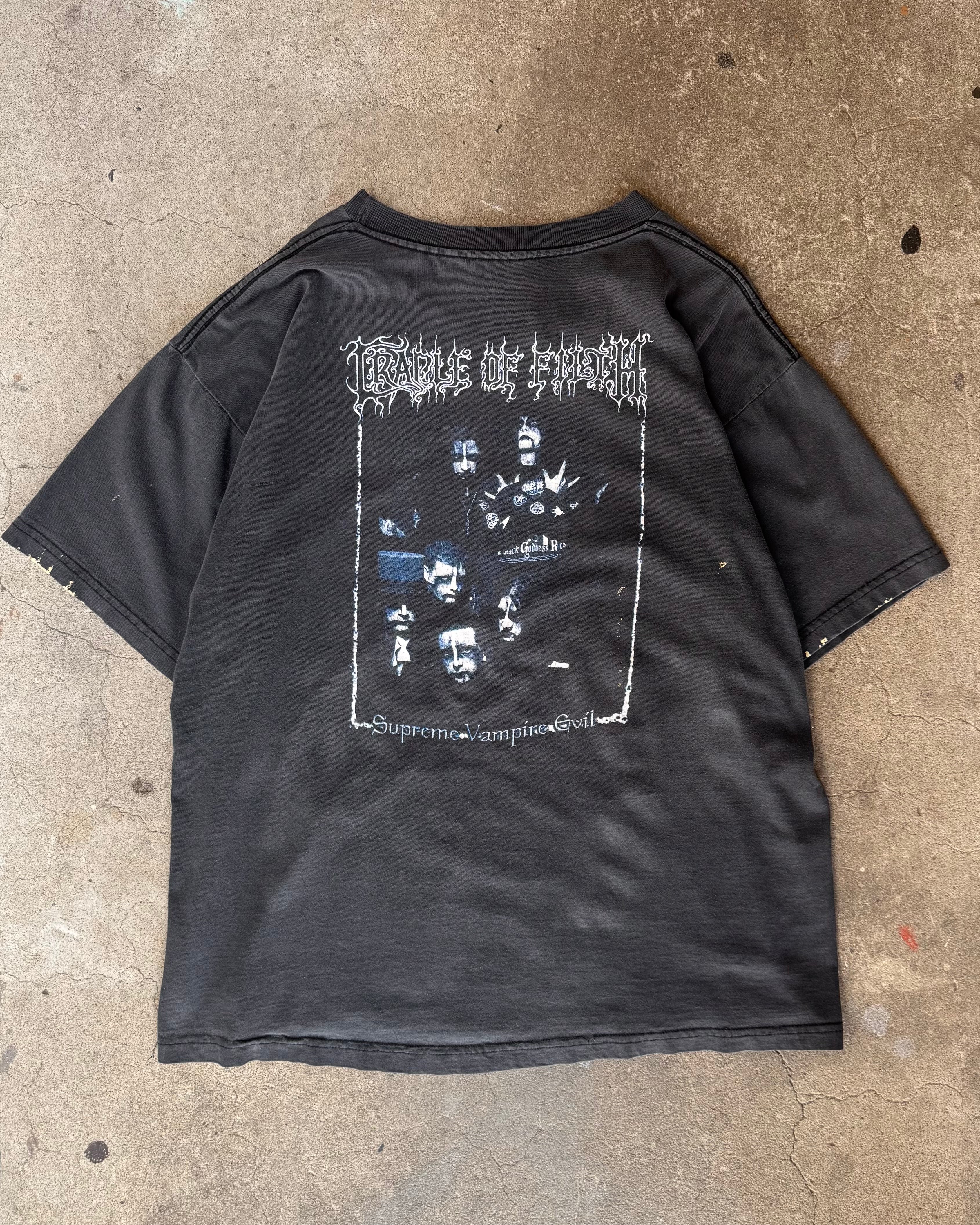 00’s CRADLE OF FILTH
“The Principle of Evil Made Flesh” t-shirt