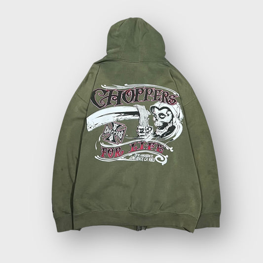 90’s-00’s “WEST COAST CHOPPERS”
zip up hoodie