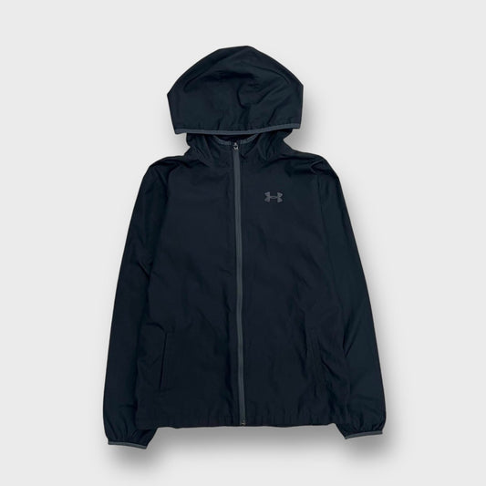 00’s “UNDER ARMOUR”
zip up hooded nylon jacket