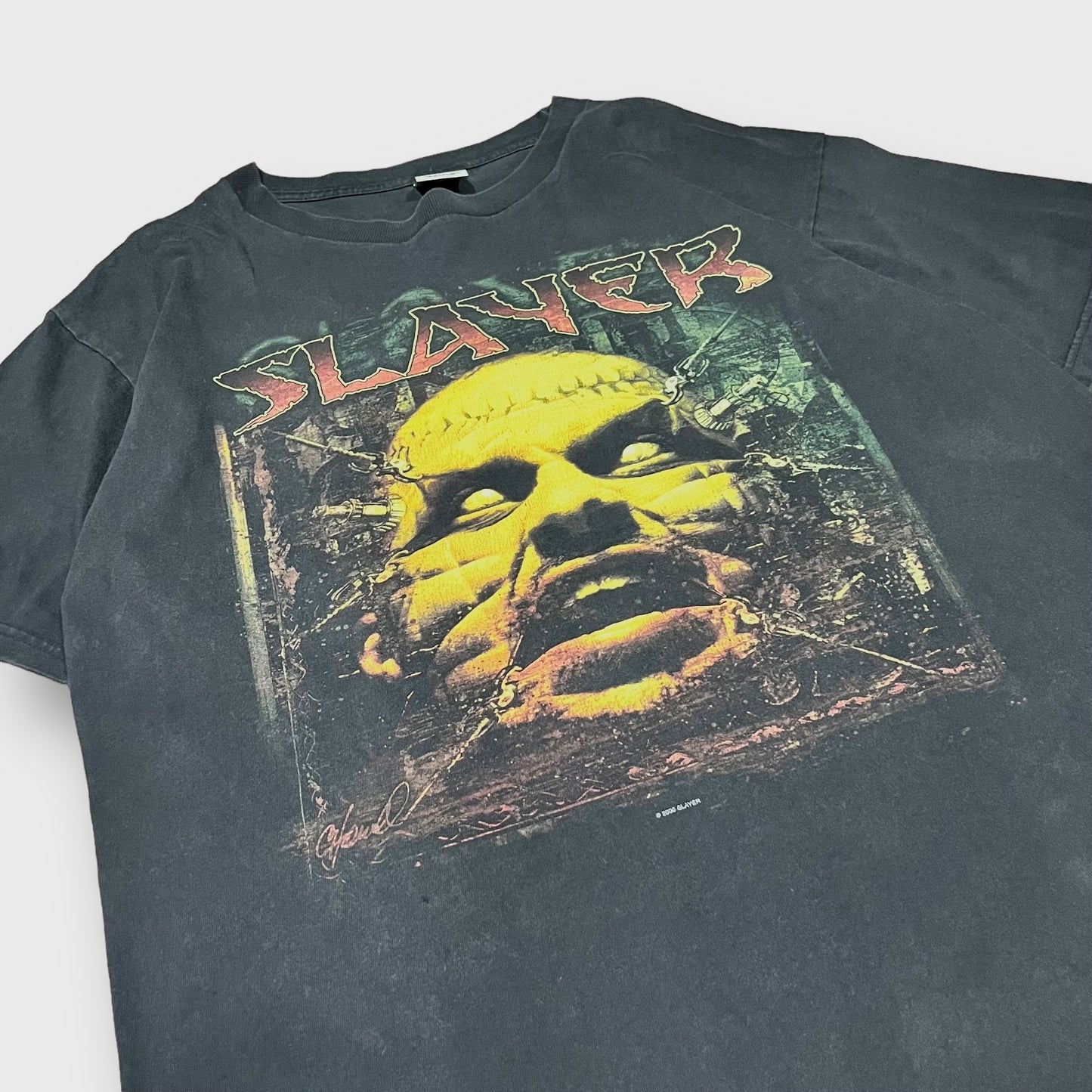 00’s  “SLAYER” band t-shirt