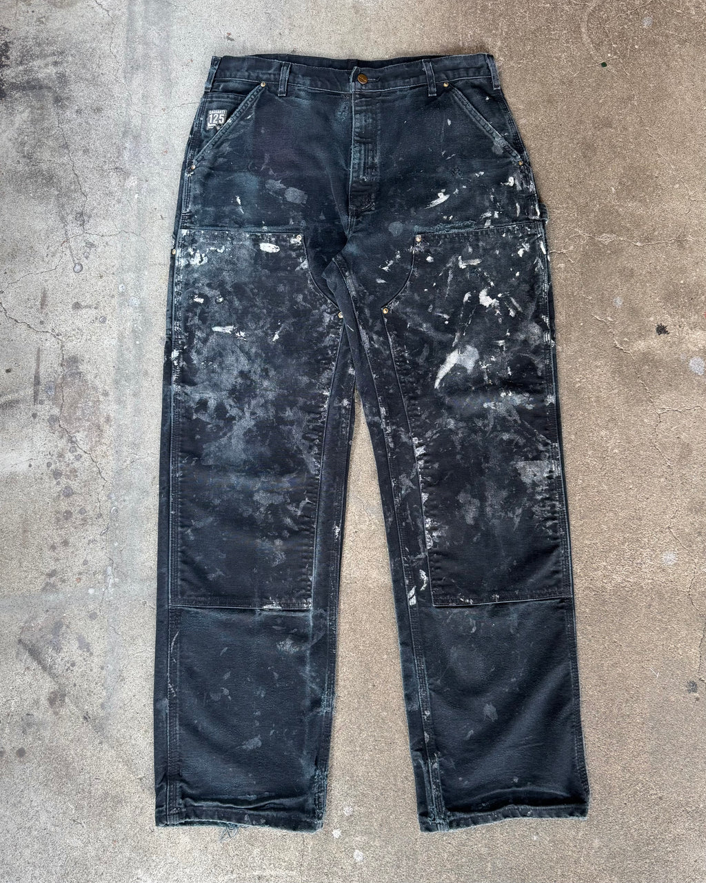 00’s “Carhartt”faded double knee work wear pants 36×32