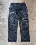 00’s “Carhartt”faded double knee work wear pants 36×32