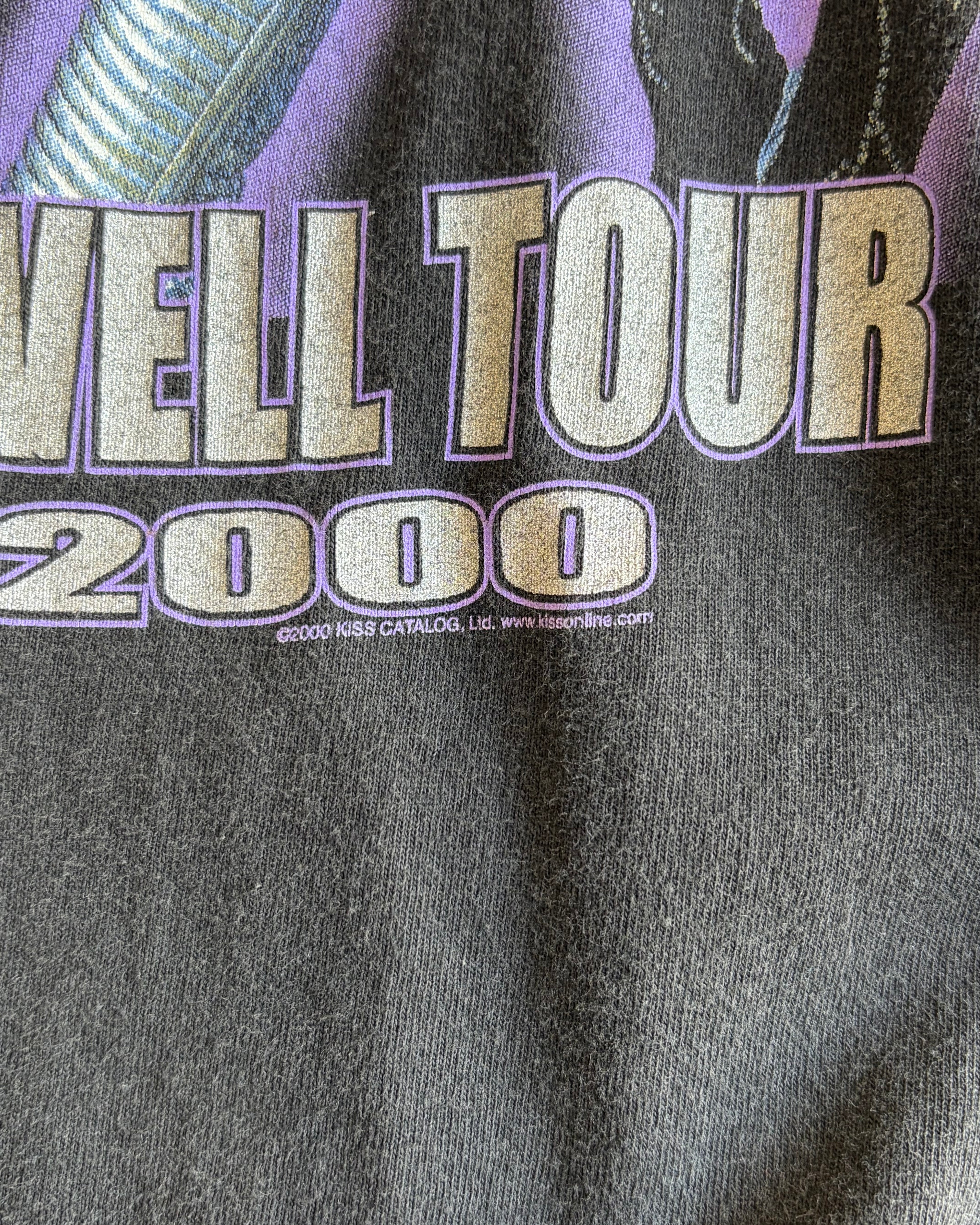 00’s KISS “THE FAREWELL TOUR” t-shirt large