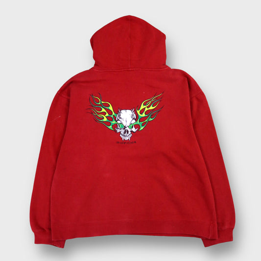 "GOTCHA" Skull design hoodie