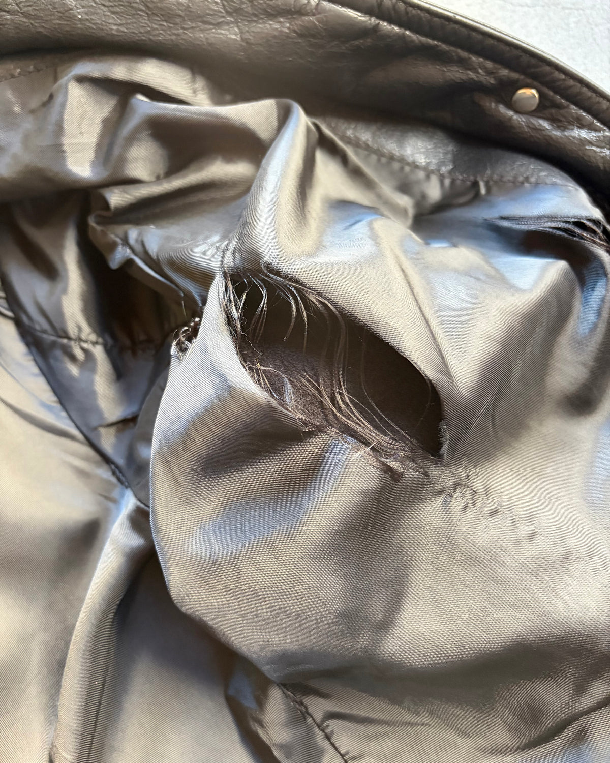 90-00’s “relativity”leather jacket medium