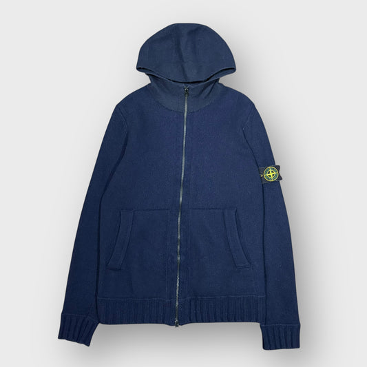 00’s “STONE ISLAND” knit zip hoodie