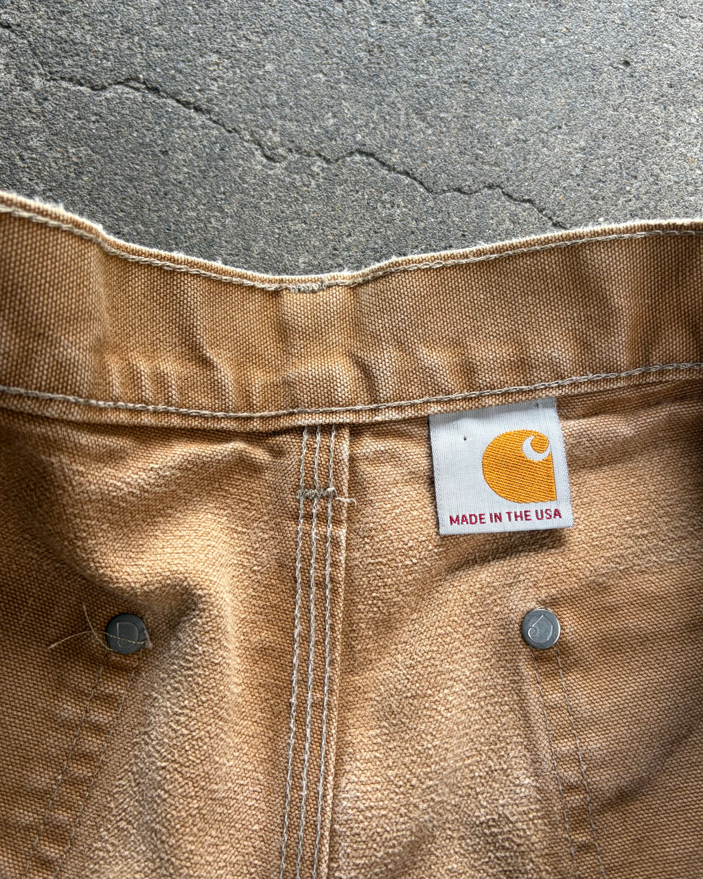 90-00’s “Carhartt” double knee cutoff short pants
