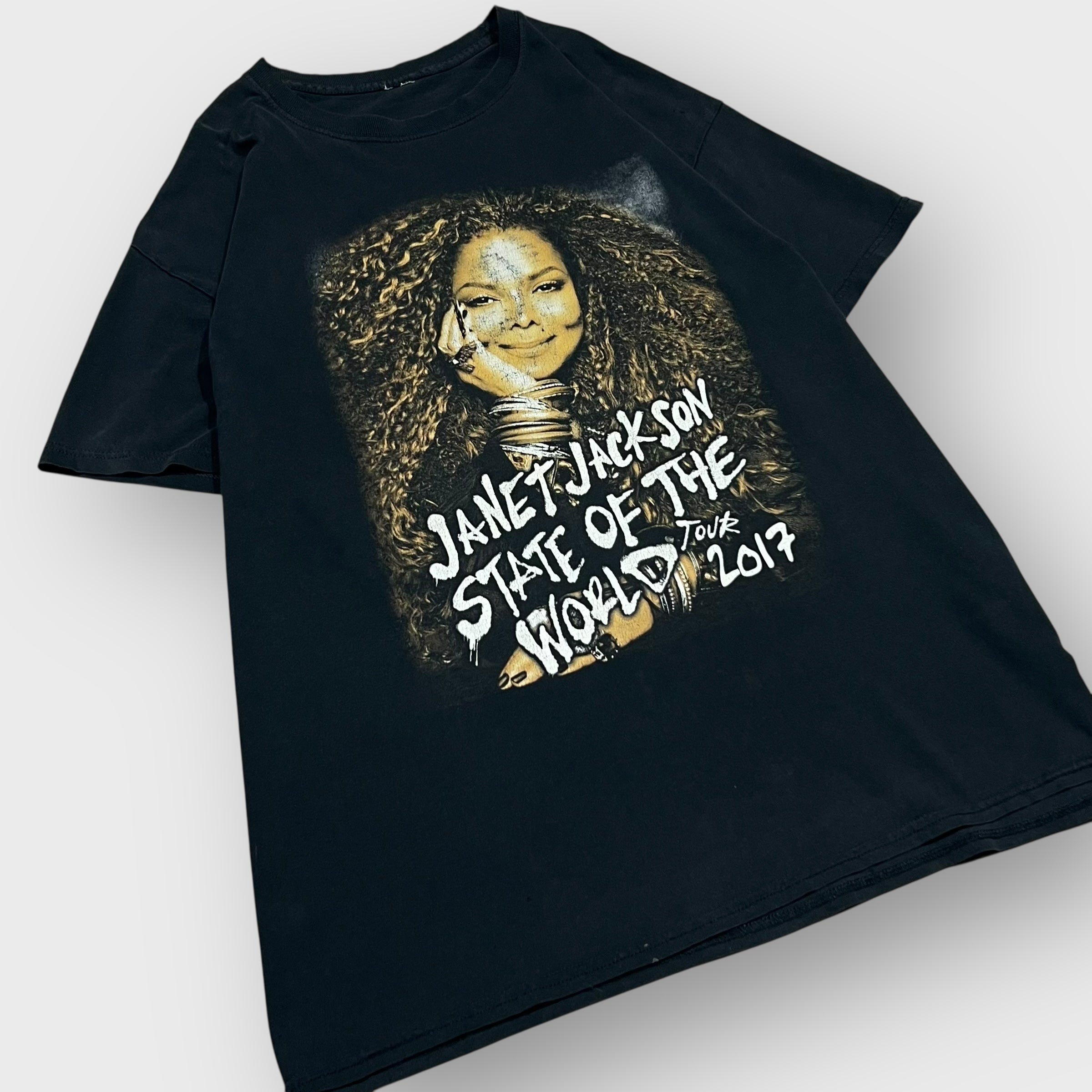 janet . 94-95 world tour Tシャツ Vintage Janet Jackson '94 World Tour T-Shirt – For All To Envy