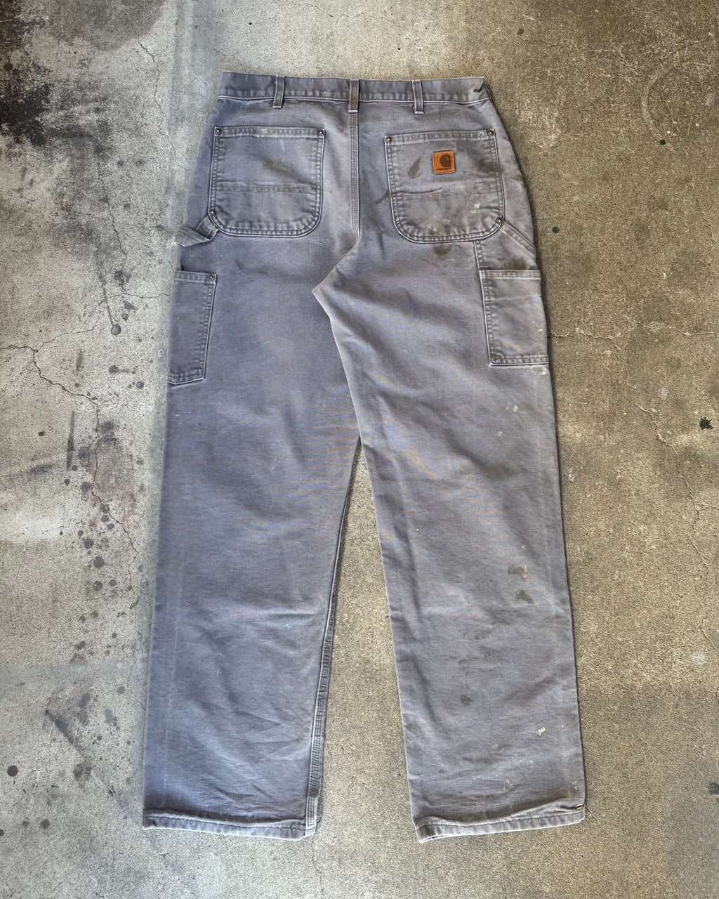 00’s “Carhartt”faded double knee work wear pants 33×32