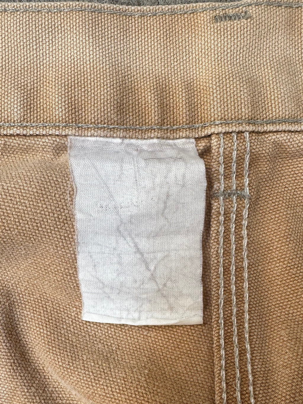 00’s “Carhartt”faded double knee work wear pants