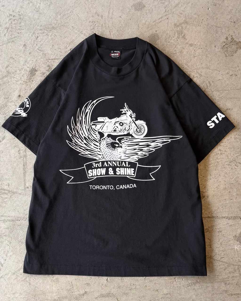 80’s print t-shirt LARGE