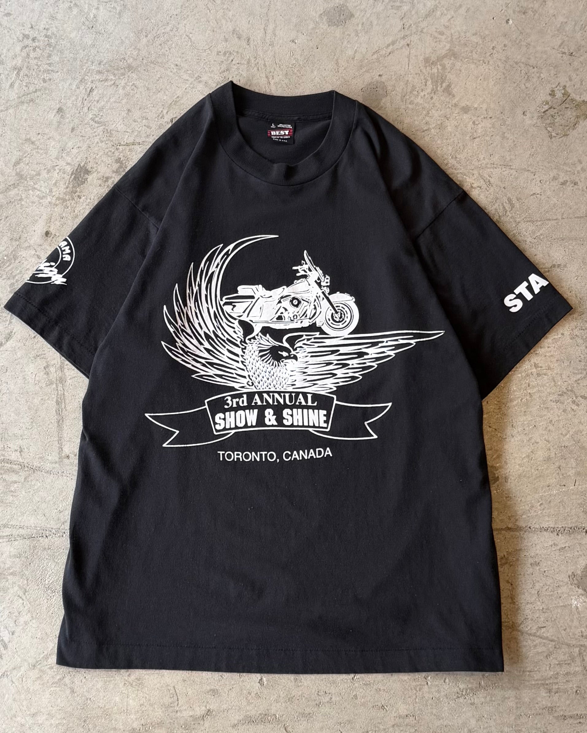 80’s print t-shirt LARGE