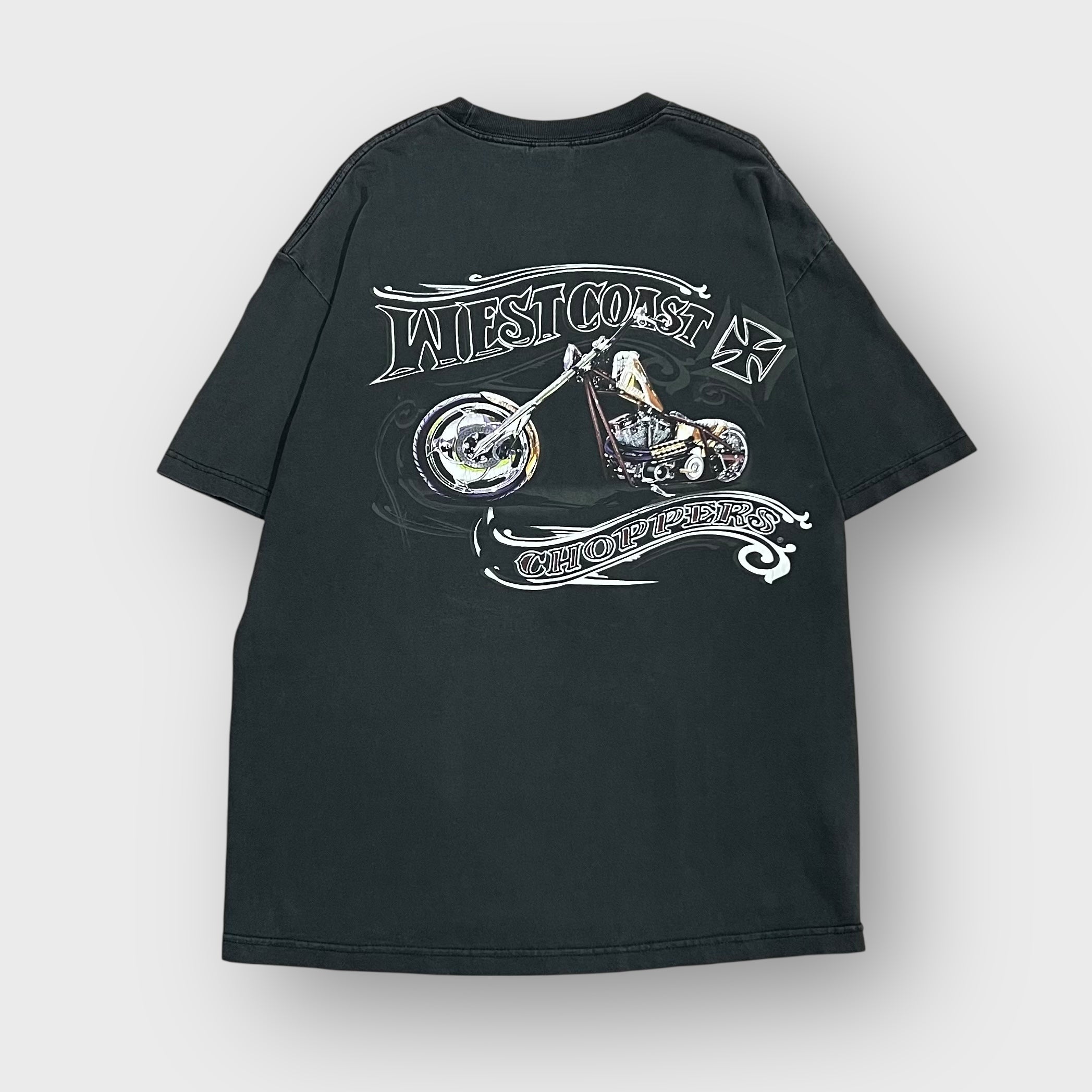 WESTCOAST CHOPPERS　肩幅55身幅60袖丈60着丈69 westcoast choppers 肩幅55身幅60袖丈60着丈69