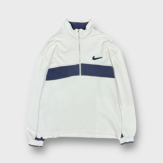 90’s “NIKE” half zip pullover