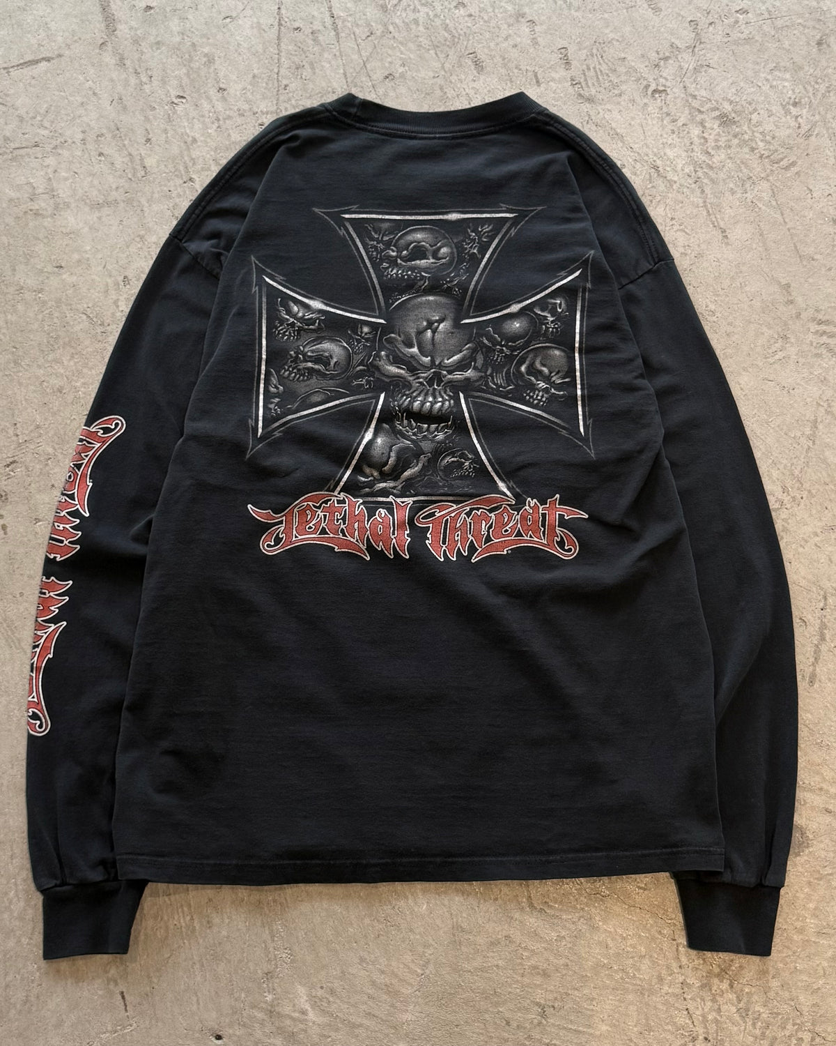 00’s “LETHAL THREAT”
l/s t-shirt XLARGE