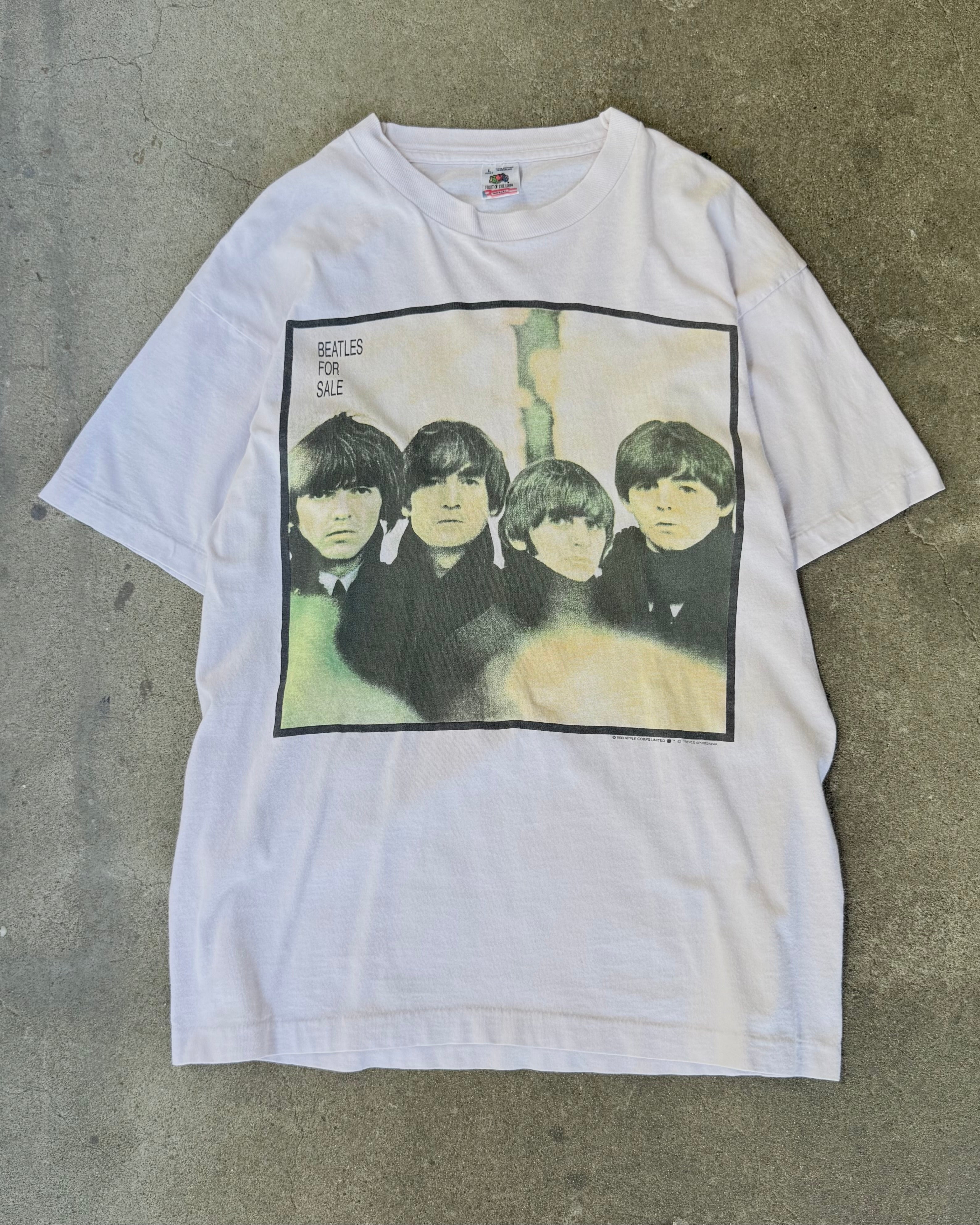 90’s THE BEATLES
“Beatles For Sale” t-shirt large