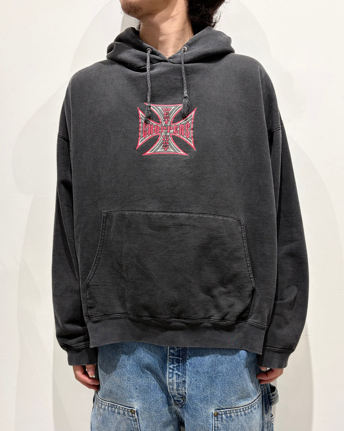 90-00’s “WEST COAST CHOPPERS” hoodie X-large