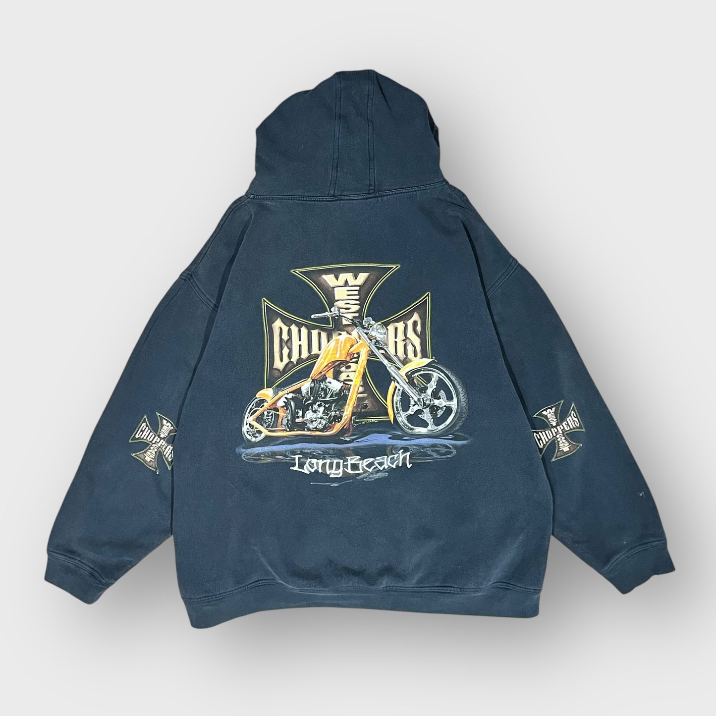 90’s-00’s                                 “WEST COAST CHOPPERS”hoodie