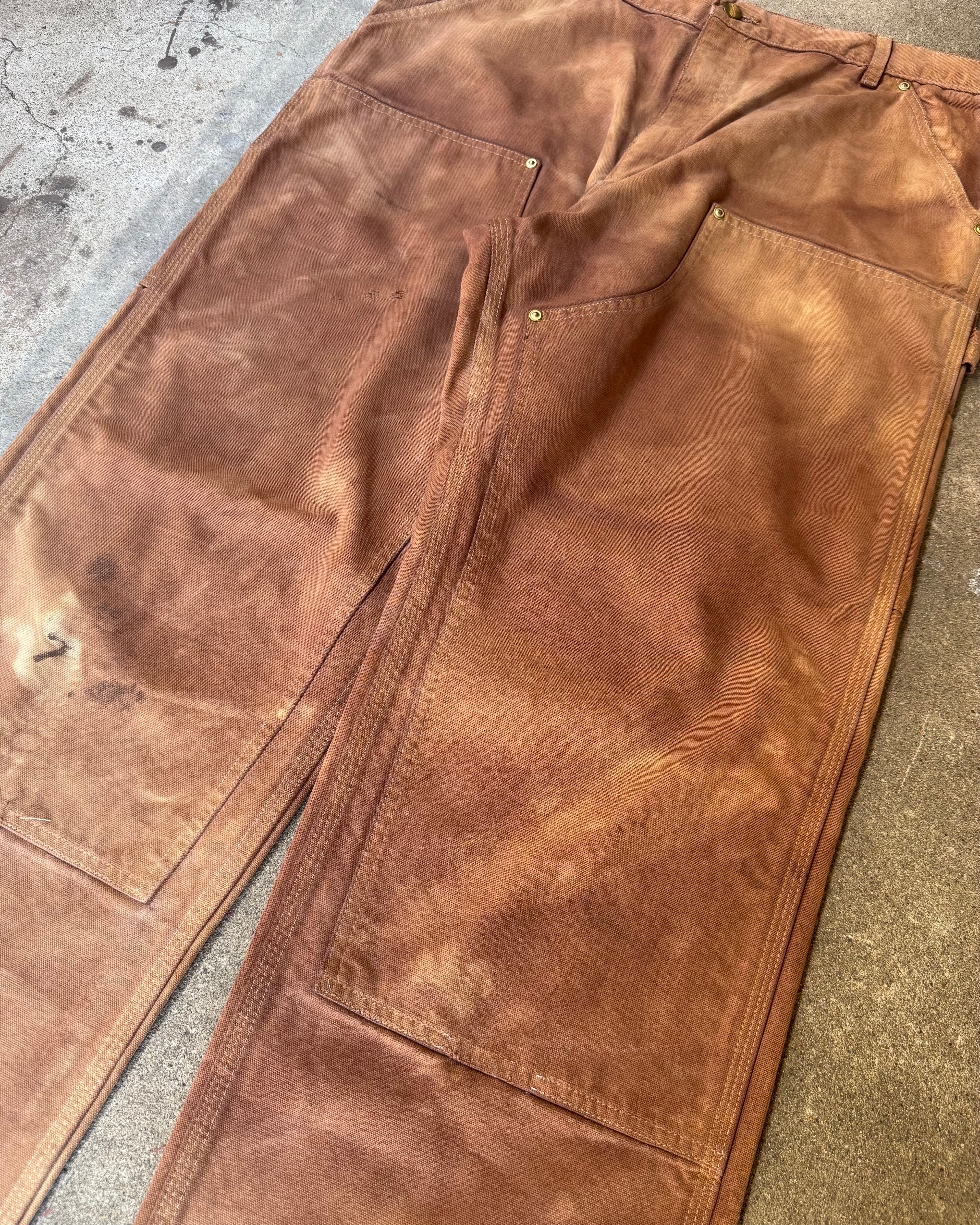 00’s “Carhartt”faded double knee work wear pants