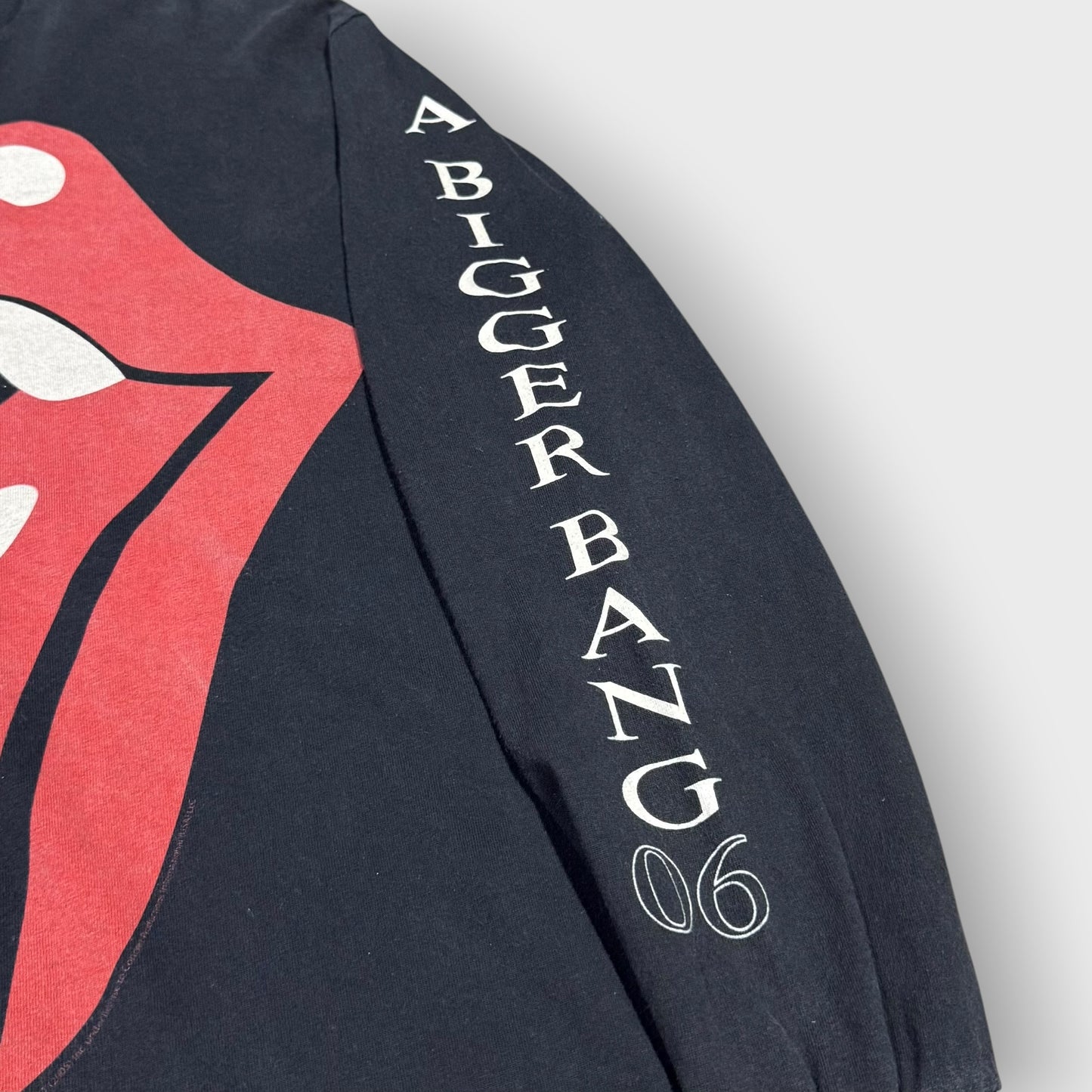 00’s The Rolling Stones
“A Bigger Bang Tour” I/s t-shirt