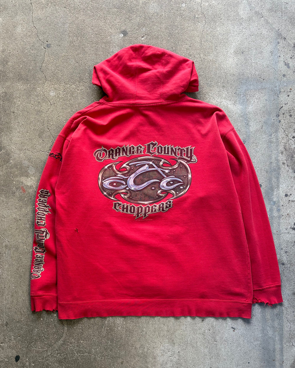 00’s “orange county choppers” hoodie