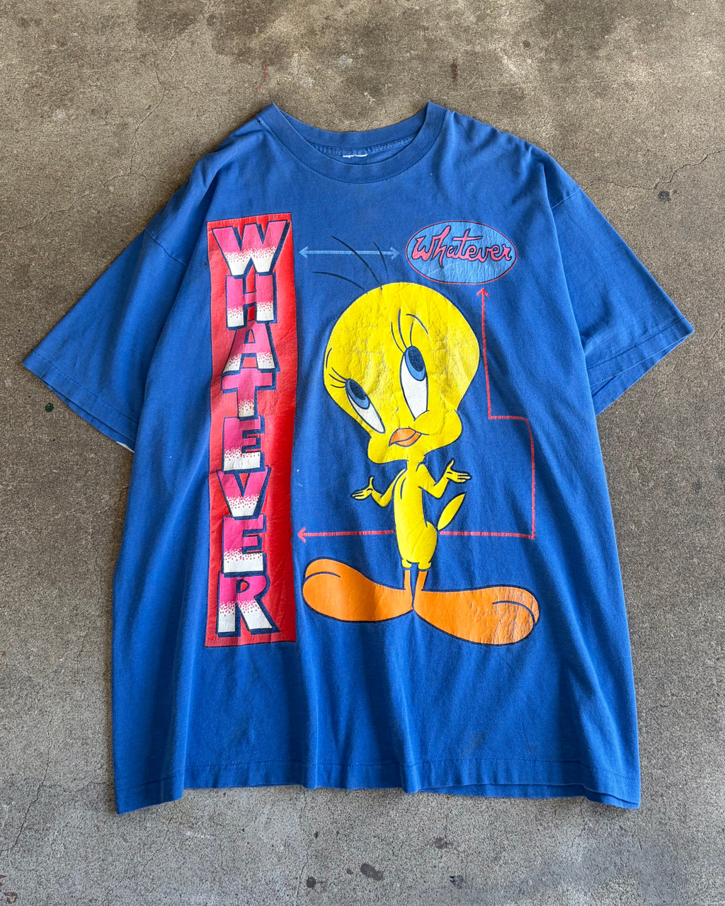 90’s “LOONEY TUNES”
“Tweety” character t-shirt