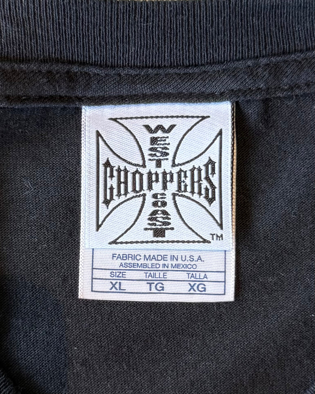 90's-00's "WEST COAST CHOPPERS"
l/s t-shirt x-large