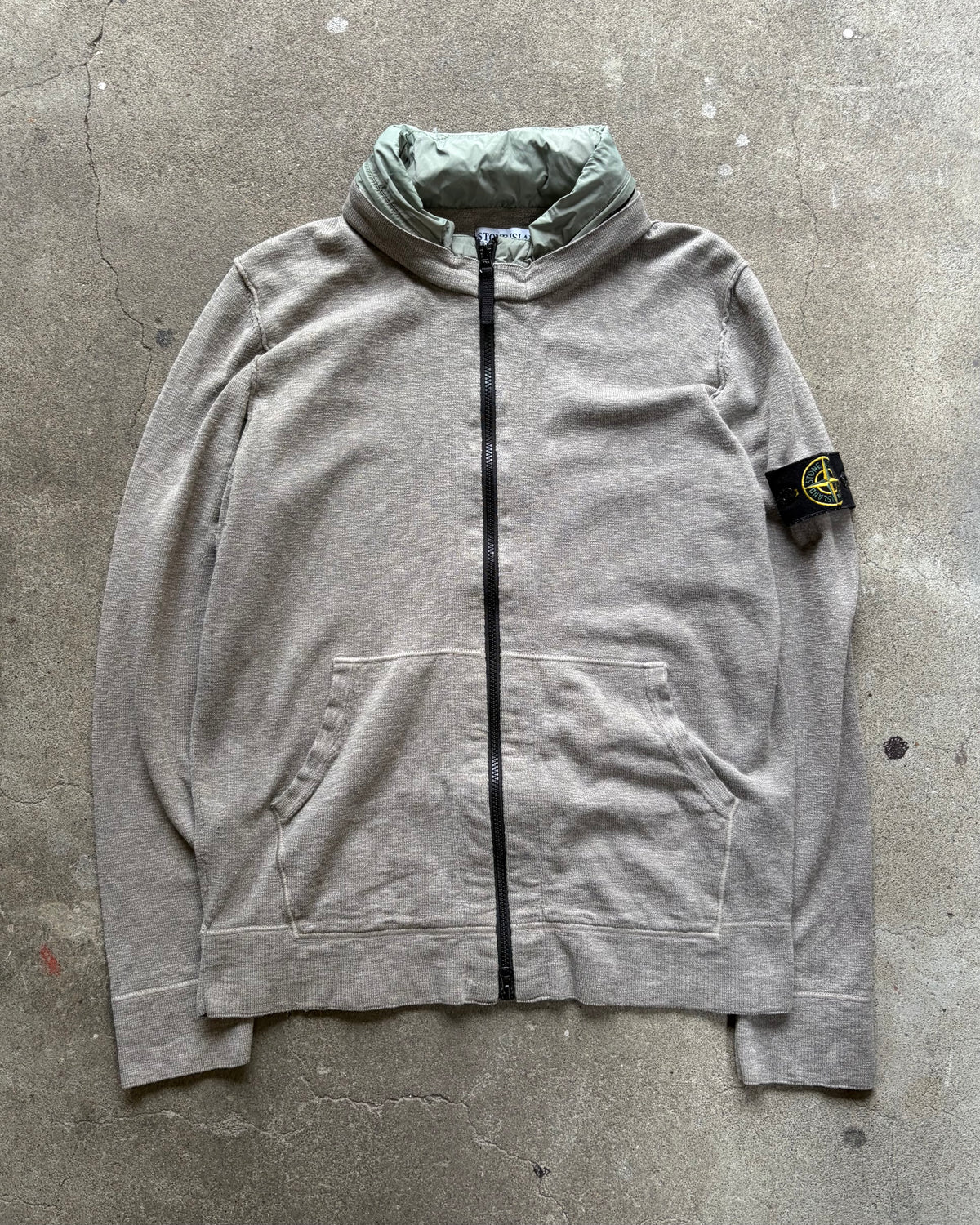 00’s lSTONE ISLAND” zip up sweat