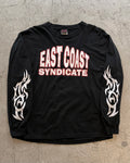 00’s 415 CLOTHING
“EAST COAST SYNDICATE” l/s t-shirt LARGE