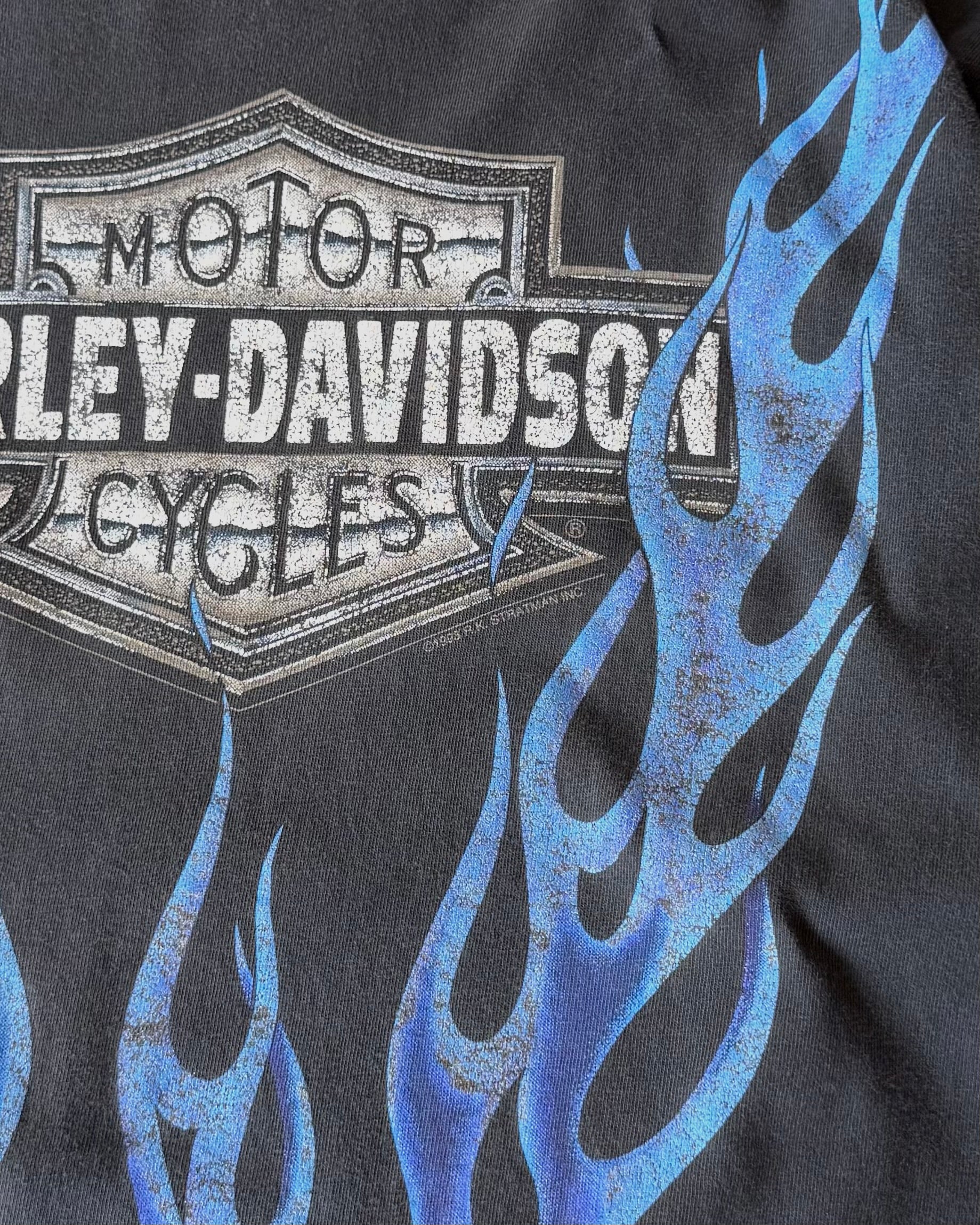 90’s “HARLEY DAVIDSON”  t-shirt X-LARGE