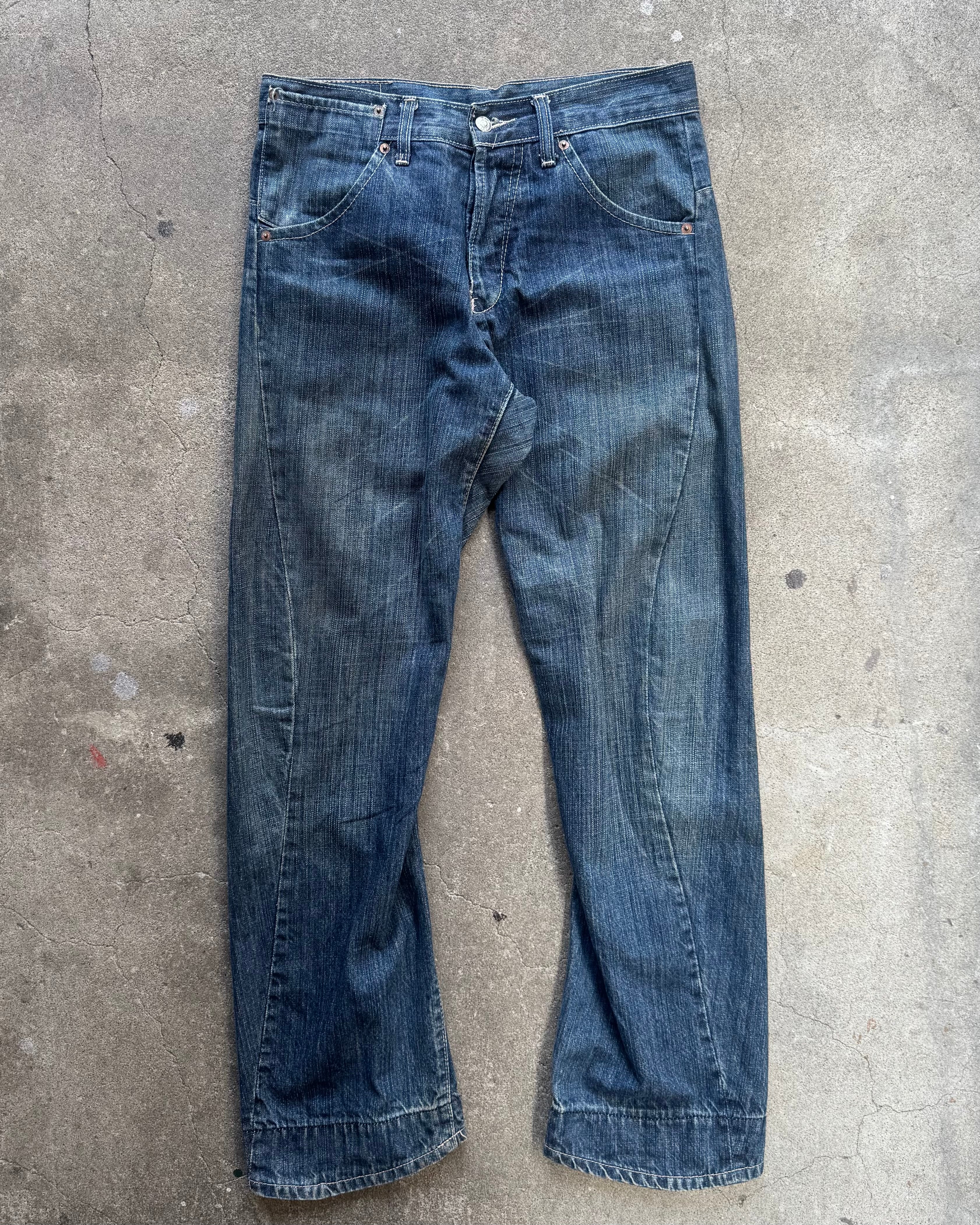 00’s “EVISU” denim 30×34