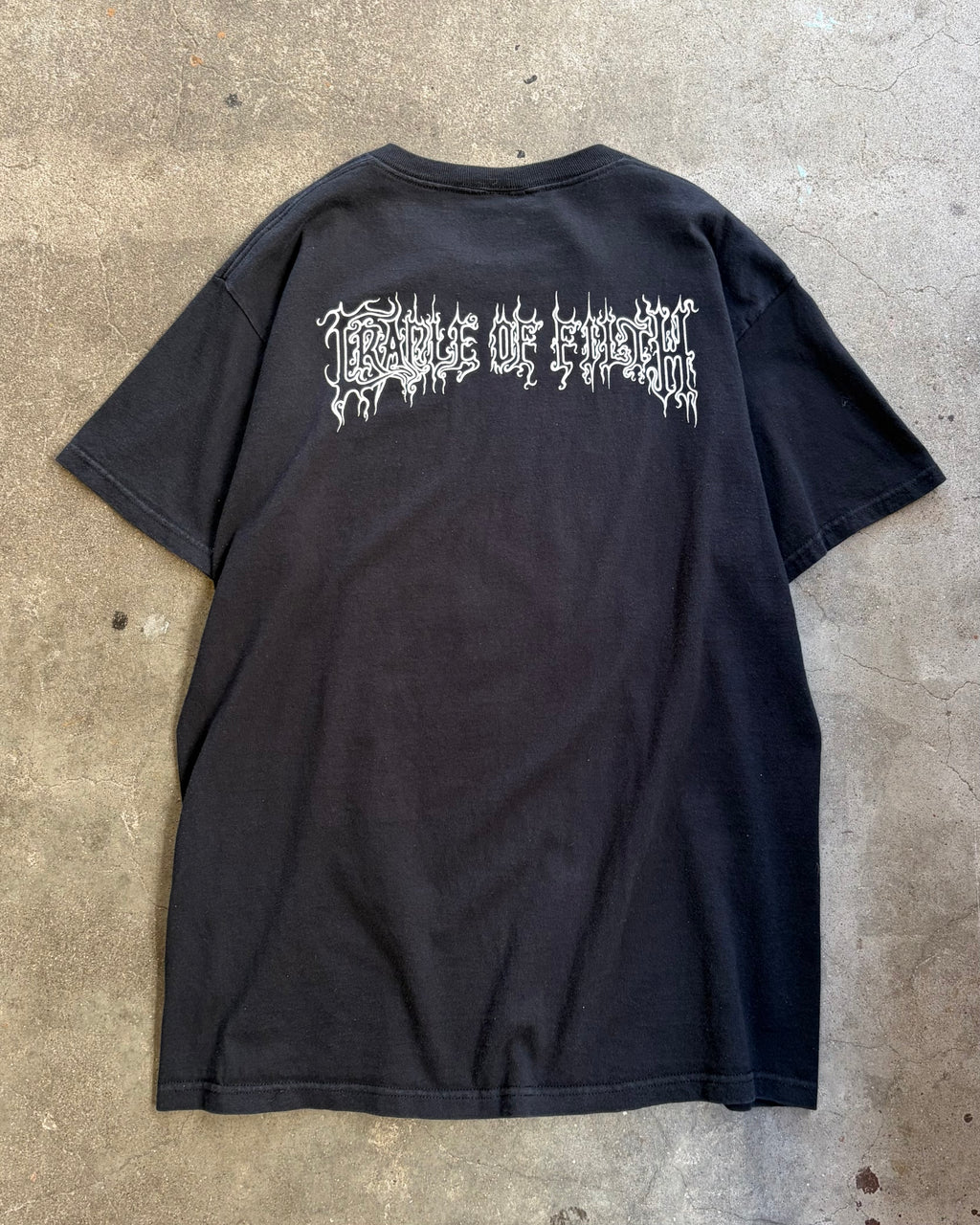 00’s “CRADLE OF FILTH” band t-shirt large