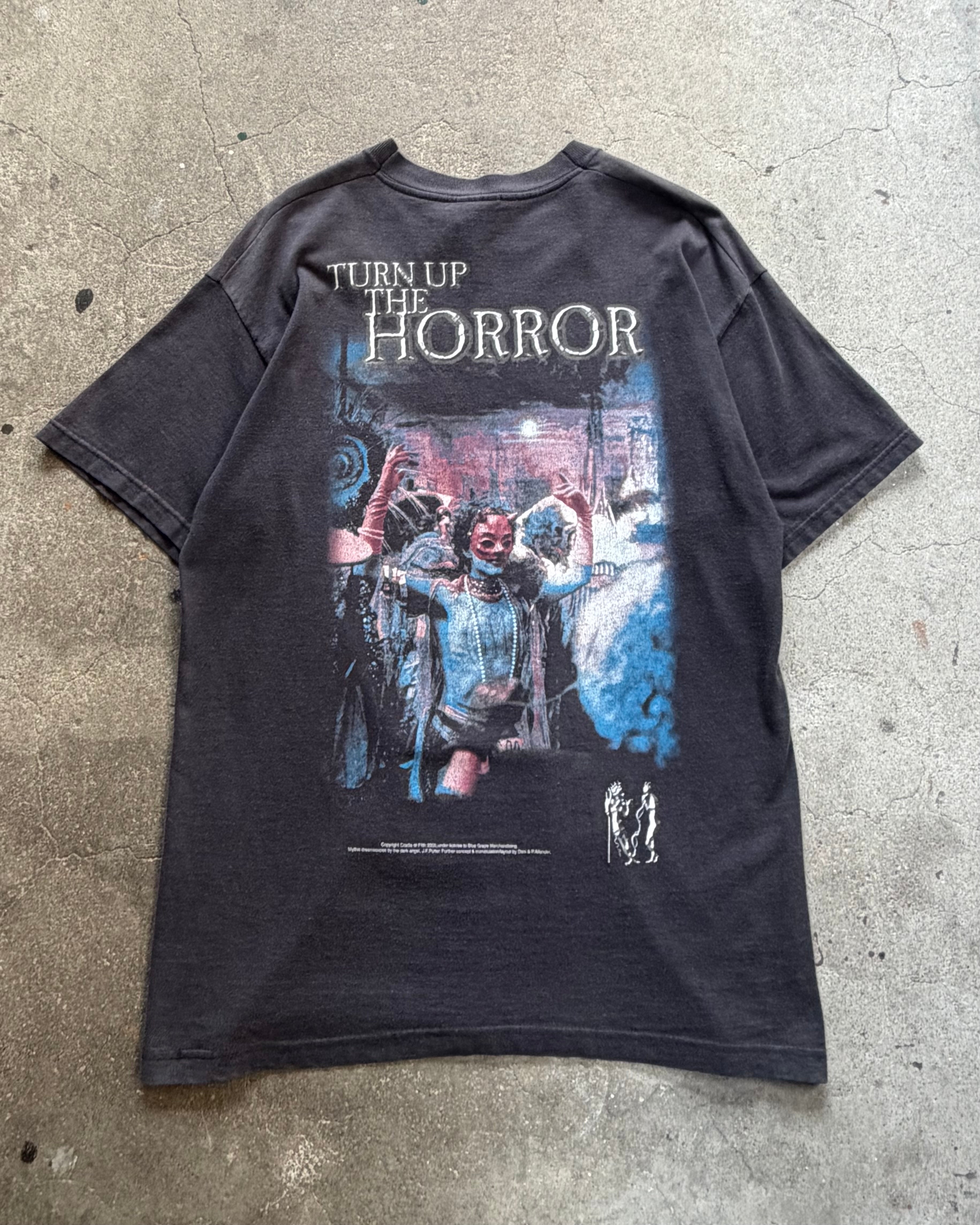00’s Cradle of Filth
“Filthy Little Secret”band t-shirt large